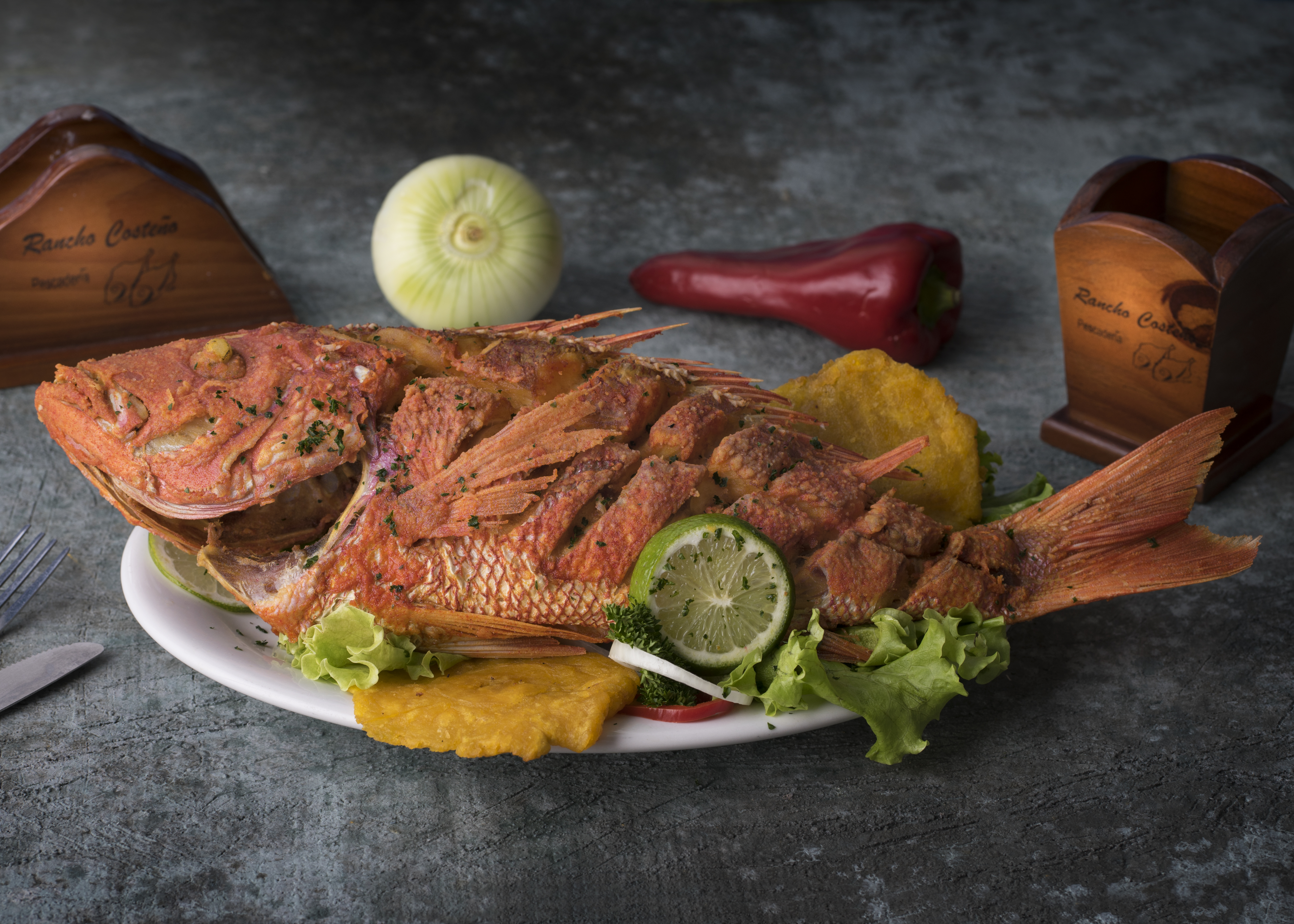 Plato de mariscos frescos